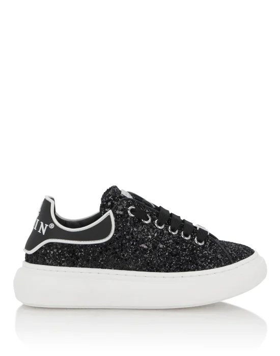 Low-Top Sneakers Glitter