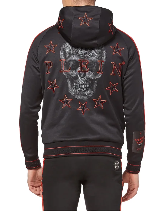 Hoodie Sweatjacket "Skull stars"