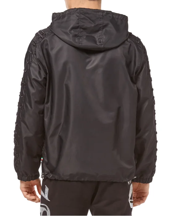 Nylon Jacket "Don't Leave"