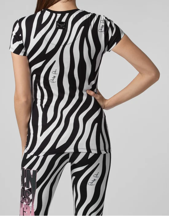 T-shirt Round Neck SS Zebra