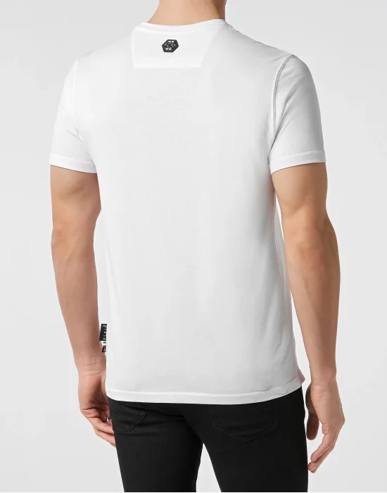 T-shirt Platinum Cut Round Neck Philipp Plein TM