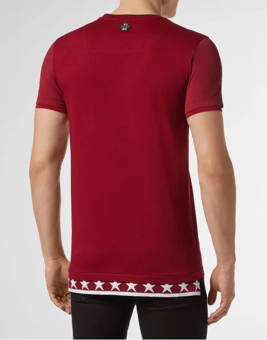 T-shirt Platinum Cut Round Neck Anniversary 20th