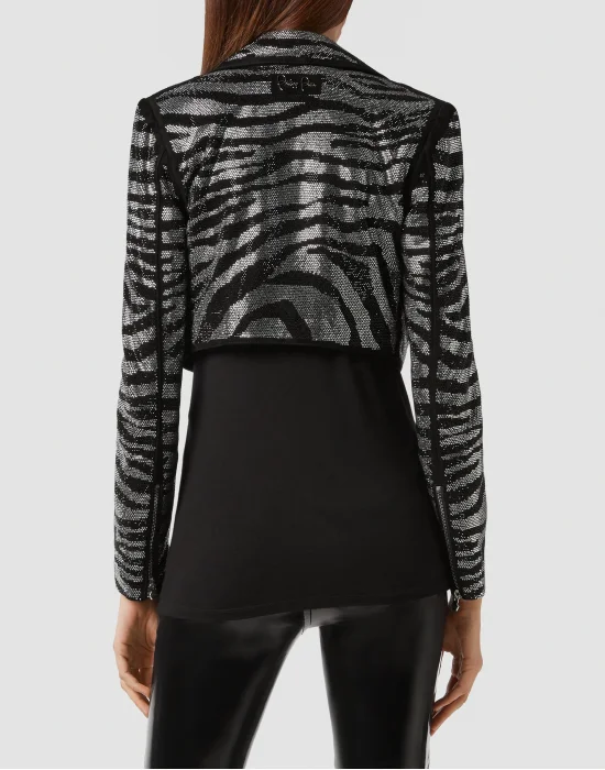 Leather Biker Crystal