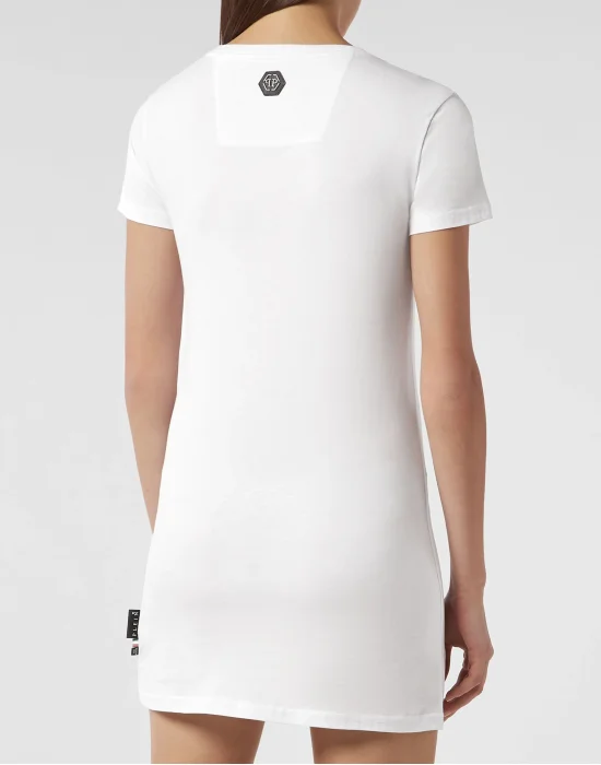 T-shirt Dress Round Neck SS P.L.N.