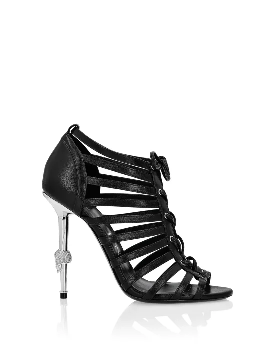 Sandals High Heels Skull