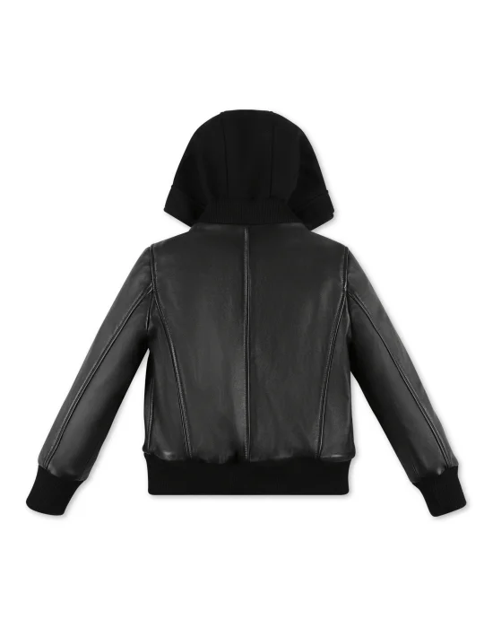 Leather Bomber Istitutional
