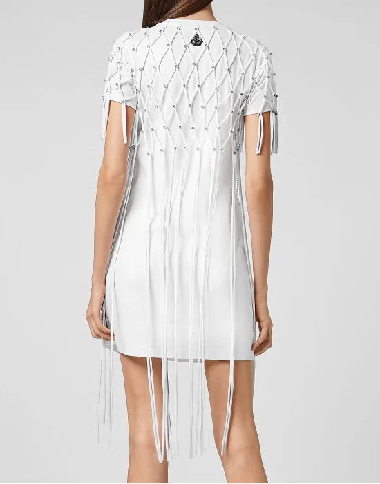 Short Dresses Moana Fringe