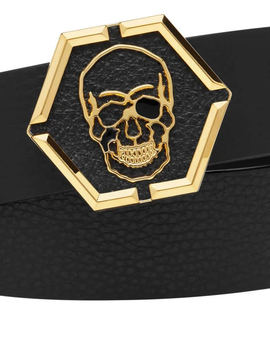 Leather Belt Iconic Plein