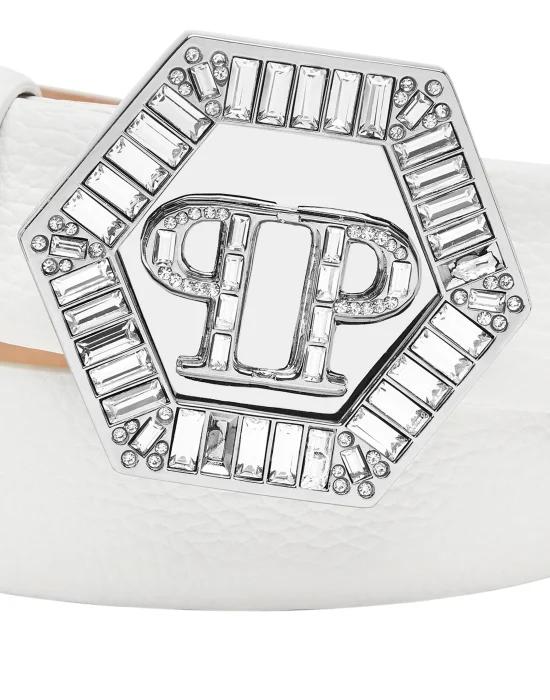 Leather Belt Iconic Plein