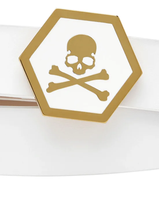 Leather Belt Skull