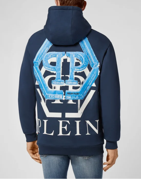 Hoodie sweatshirt Hexagon