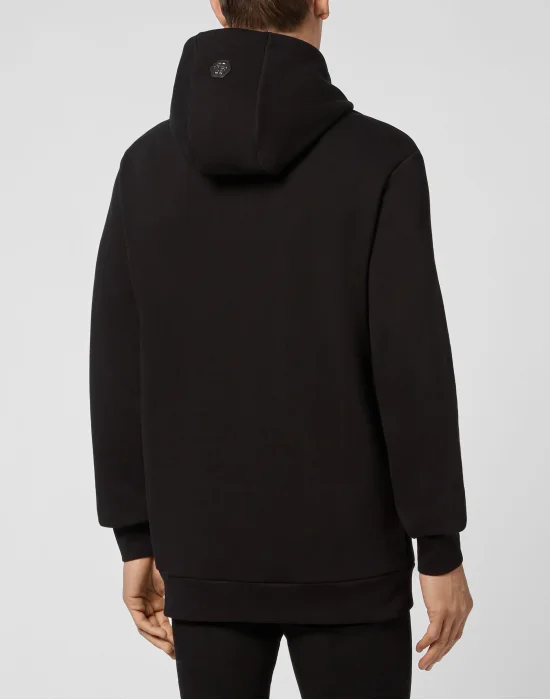 Hoodie sweatshirt print Skull