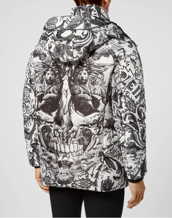 Nylon Jacket print New Baroque
