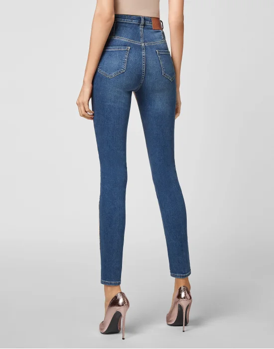 Denim Super High Waist Jegging New Baroque