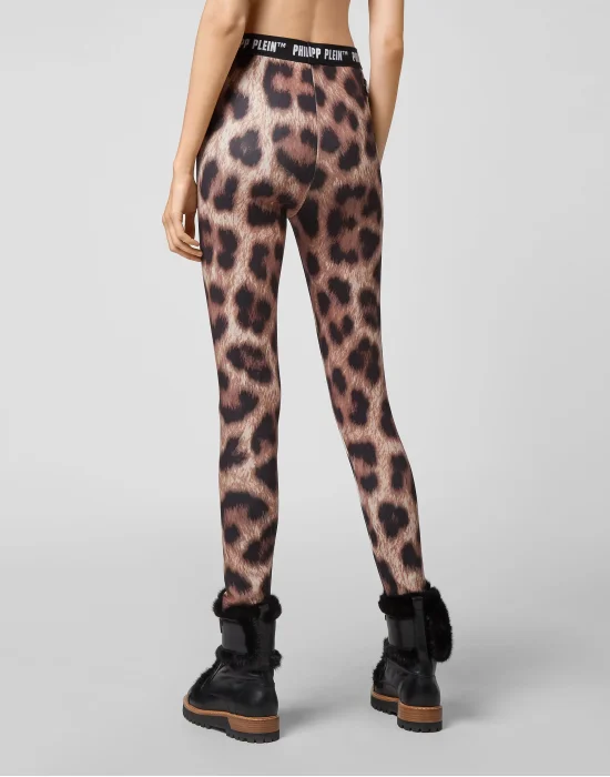 Biker Trousers Leopard