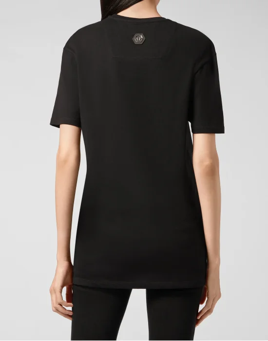 T-shirt Round Neck SS Crystal Signature