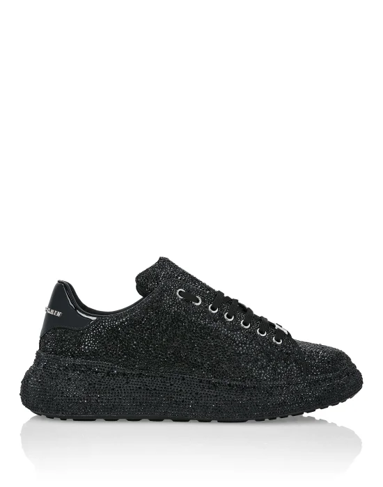 Suede Runner Full Strass Crystal