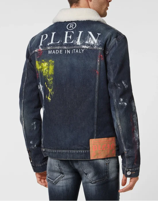 Denim Jacket Painted