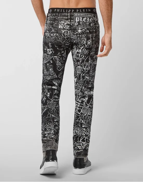 Denim Trousers Super Straight Cut