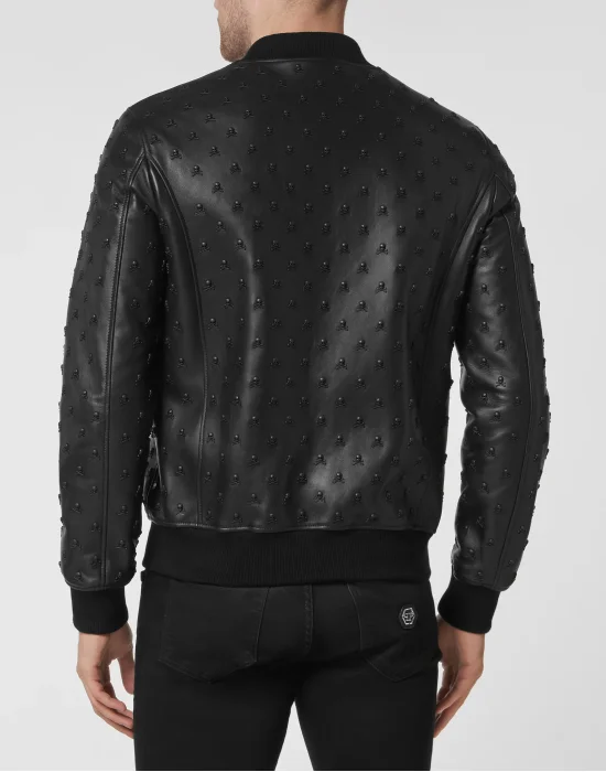 Leather Bomber