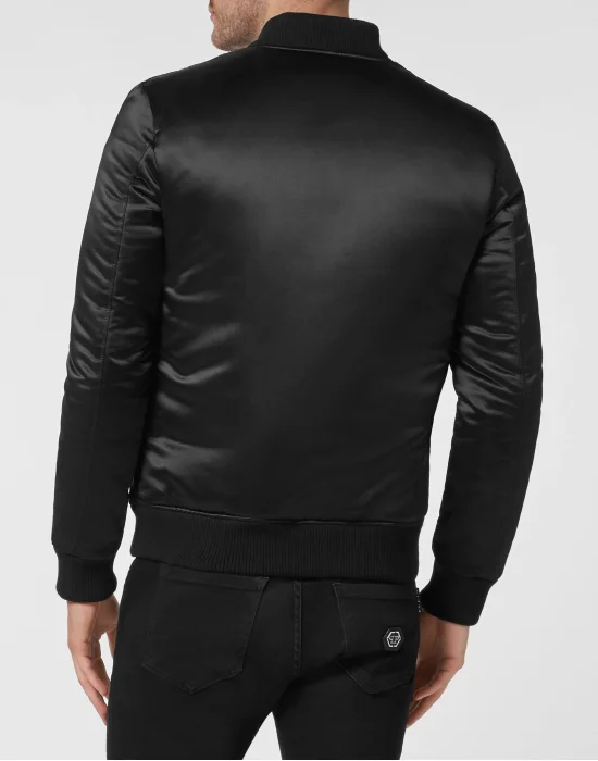Satin Bomber Hexagon