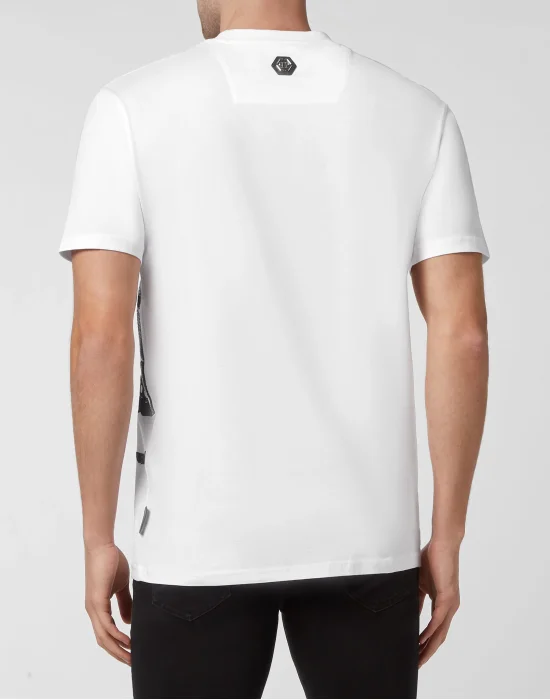T-shirt Round Neck SS with Crystals