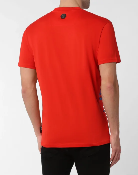 T-shirt Round Neck SS with Crystals