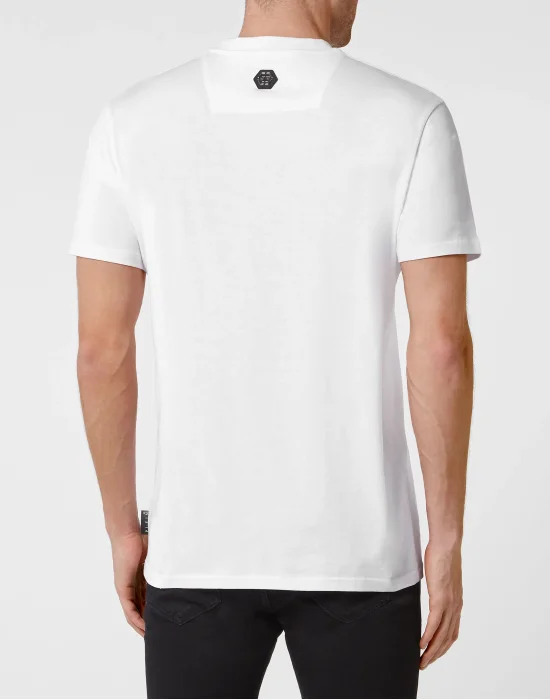 T-shirt Round Neck SS with Crystals