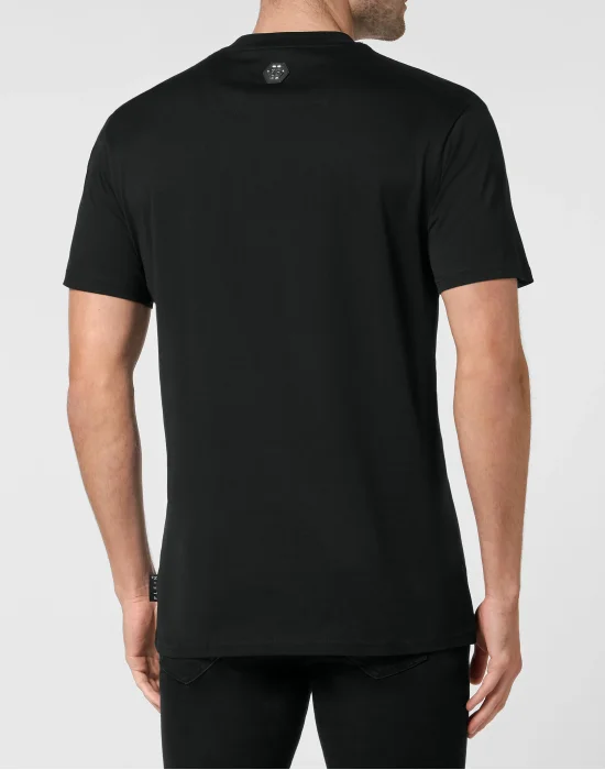T-shirt Round Neck SS with Crystals