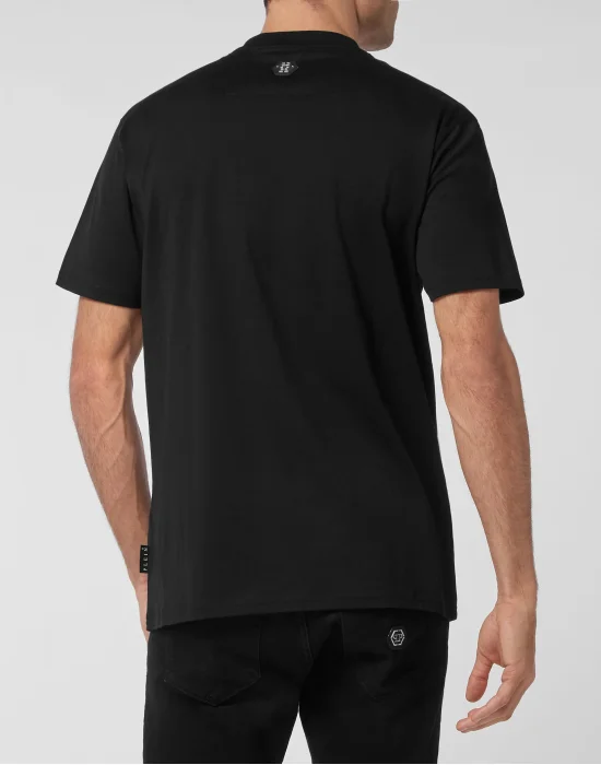 T-shirt Round Neck SS with Crystals