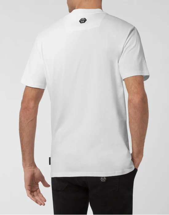 T-shirt Round Neck SS with Crystals