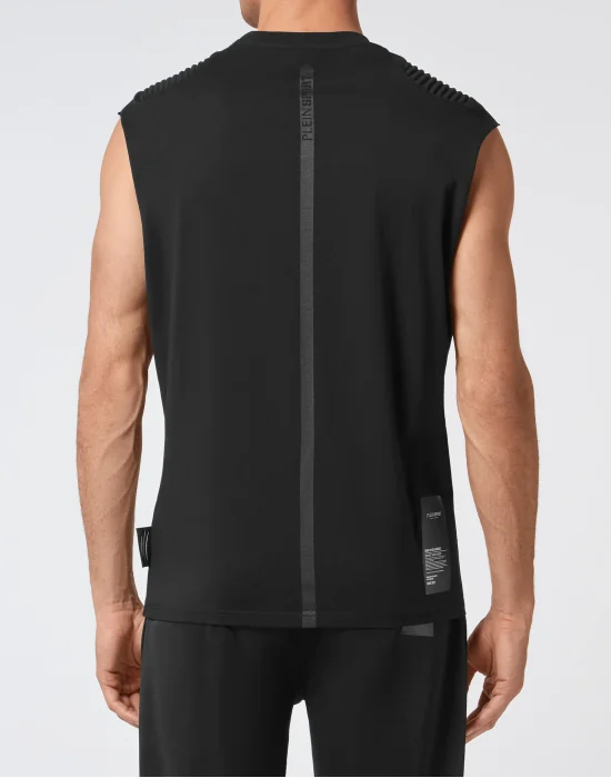 T-shirt Round Neck Sleeveless