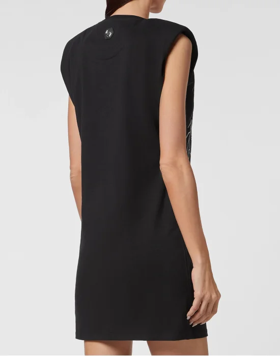 Sleeveless short dress