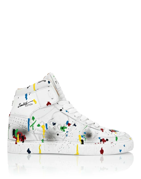 HI-TOP SNEAKERS NOTORIOUS PAINTED