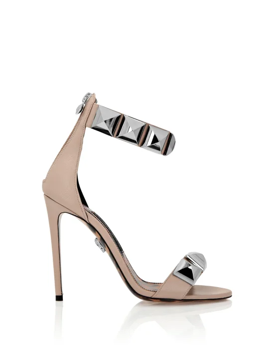 Ankle Strap Stud Sandals