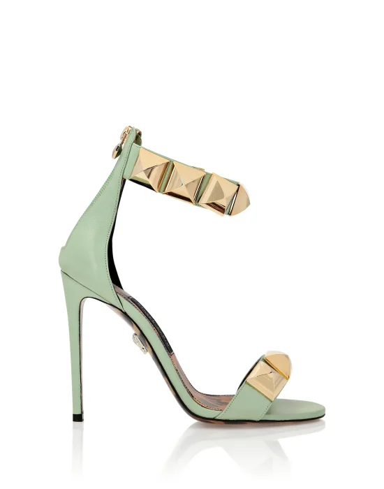 Ankle Strap Stud Sandals