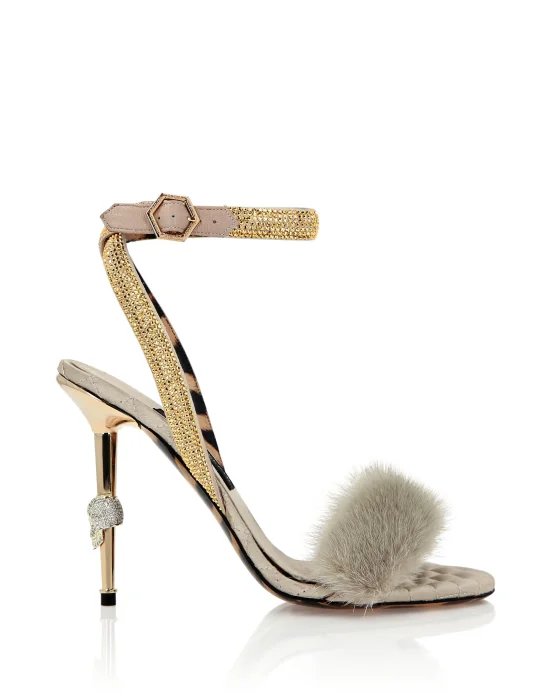 Sandals High Heels Crystal