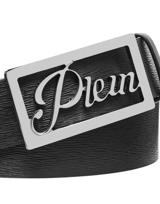 Saffiano Leather Belt