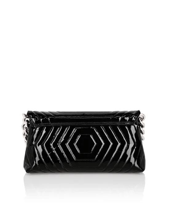 Patent Leather Small Shoulder Bag Stones