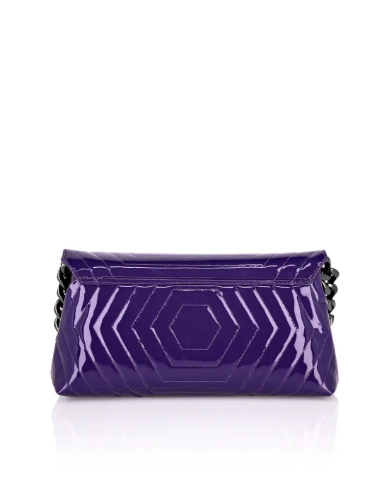 Patent Leather Small Shoulder Bag Stones