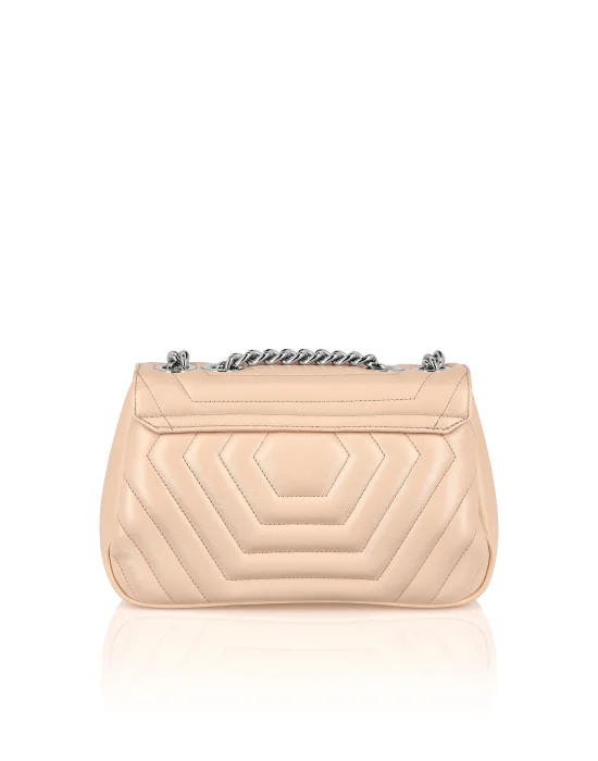 Nappa Shoulder Bag Hexagon