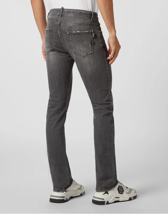 Denim Trousers Straight Supreme