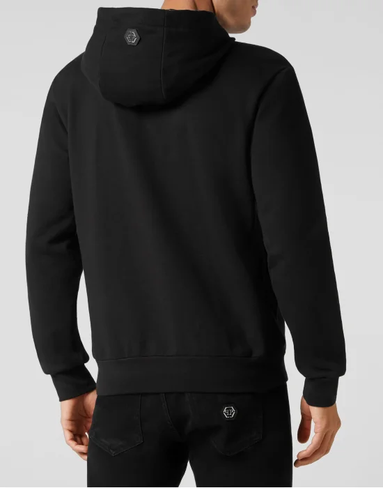 Hoodie Sweatshirt Paisley Skull