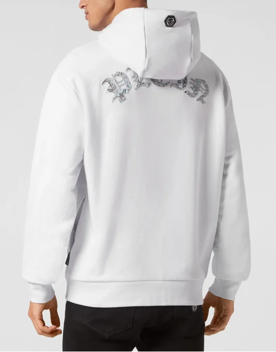 Hoodie sweatshirt Paisley Teddy Bear