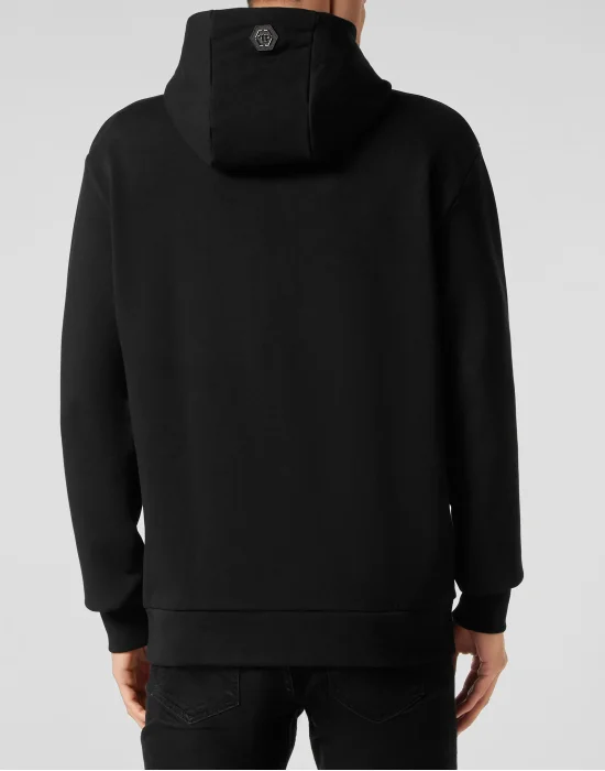 Hoodie sweatshirt Paisley Strass