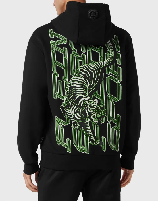 Hoodie Sweatshirt Tiger