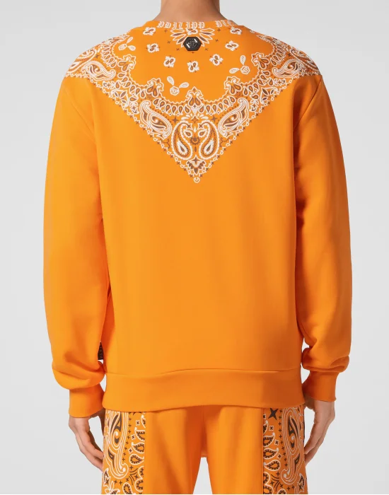 Sweatshirt LS Paisley Bandana