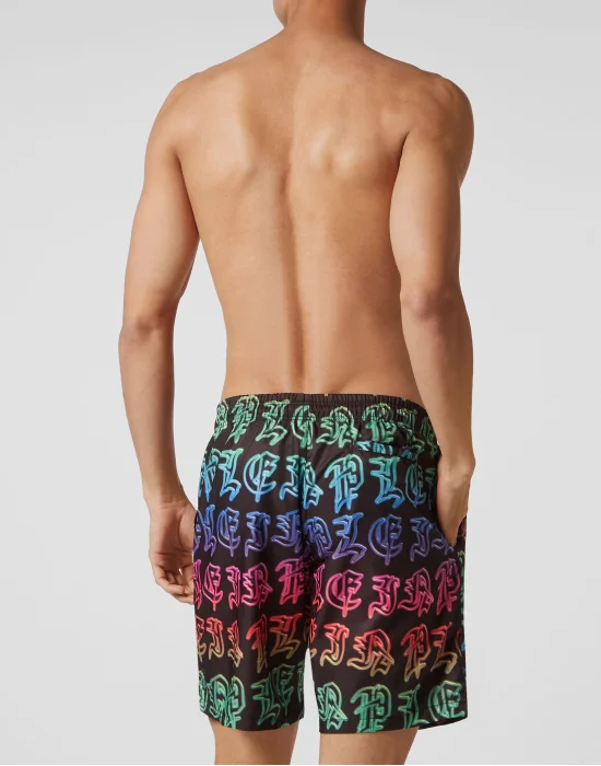 Swim Shorts Gothic Plein