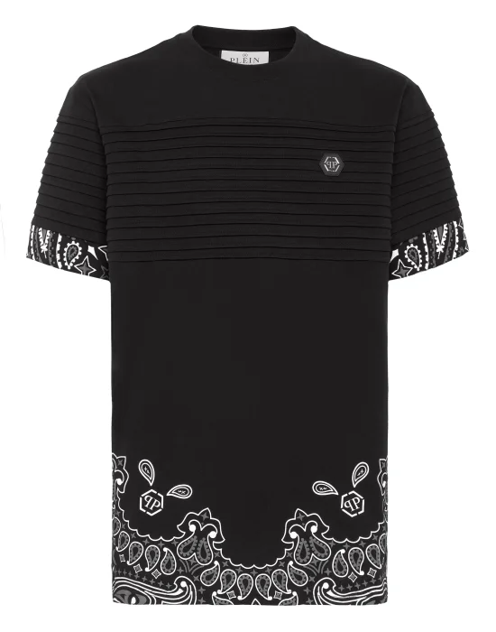 T-shirt Round Neck SS Paisley Bandana