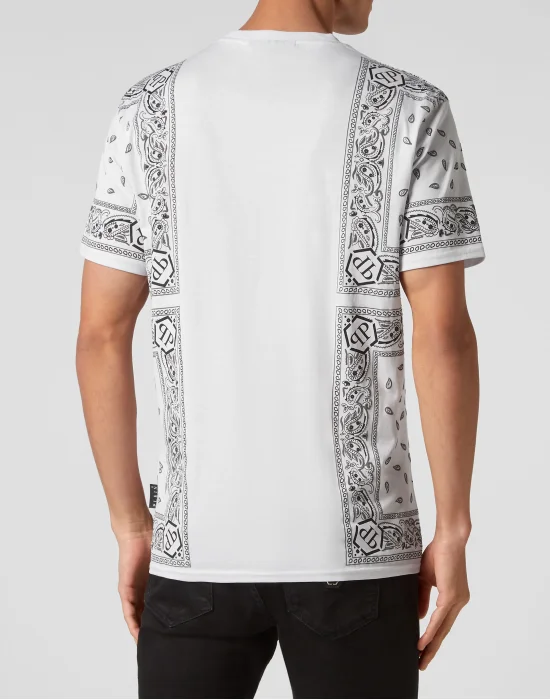T-shirt Round Neck SS Paisley Bandana